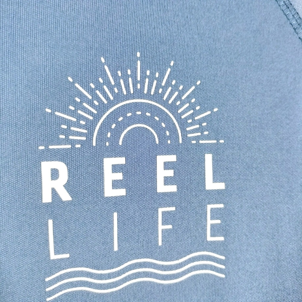 Reel Life Sun Shirt; Long Sleeve UPF Fishing Performance Tee - Picture 5 of 8